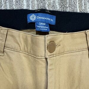Democracy Absolution Khaki Pants - Women’s size 14W